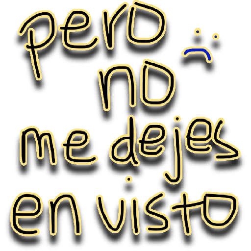 stickers_🤬No_me_dejes_en_visto✓✓_