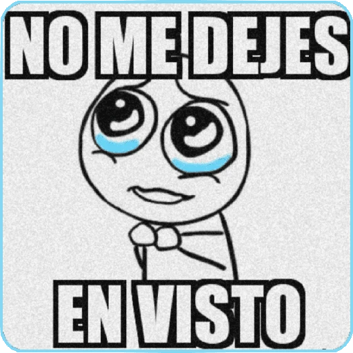 stickers_🤬No_me_dejes_en_visto✓✓_