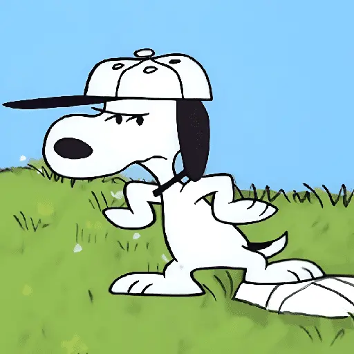 stickers_♥️_Snoopy_enojado_😡