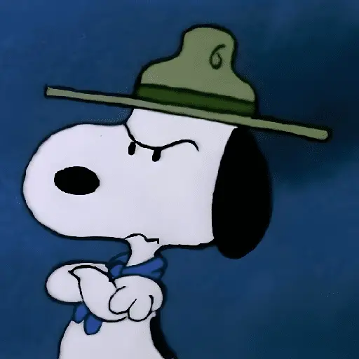 stickers_♥️_Snoopy_enojado_😡