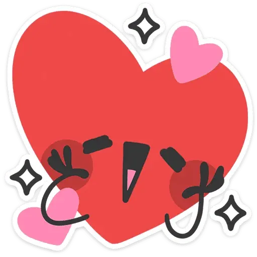 stickers_Corazon_rojo_❤️🥰