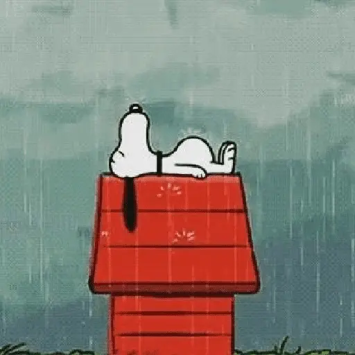 stickers_snoopy_😔