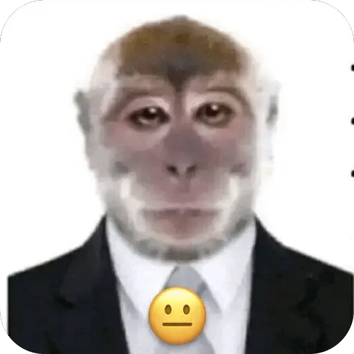 stickers_🐒_Reacciones_de_monitos🐒
