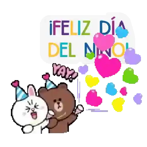 stickers_Día_del_Niño_y_la_Niña👶🎊