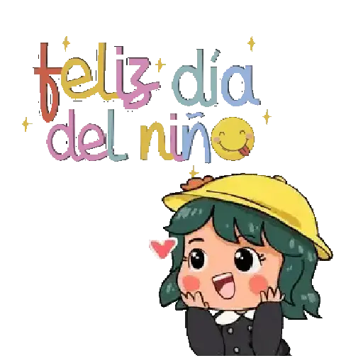 stickers_Día_del_Niño_y_la_Niña👶🎊