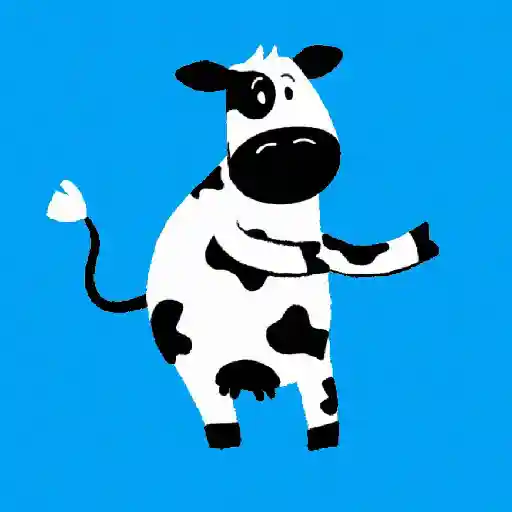 stickers_🐄🐄__Vaca_Bailando_🐄🐄