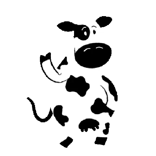 stickers_🐄🐄__Vaca_Bailando_🐄🐄