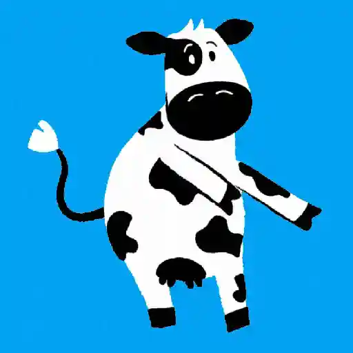 stickers_🐄🐄__Vaca_Bailando_🐄🐄
