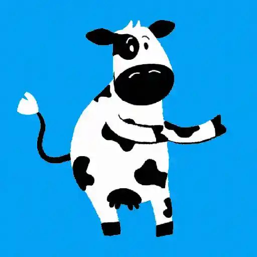 stickers_🐄🐄__Vaca_Bailando_🐄🐄