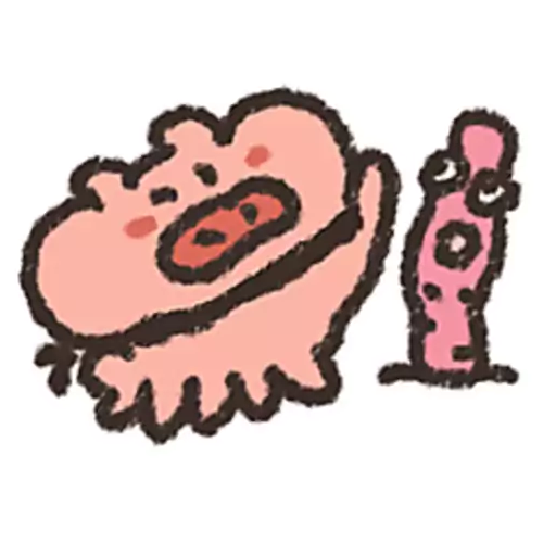 stickers_章豬豬豬第一彈(大力好朋友)