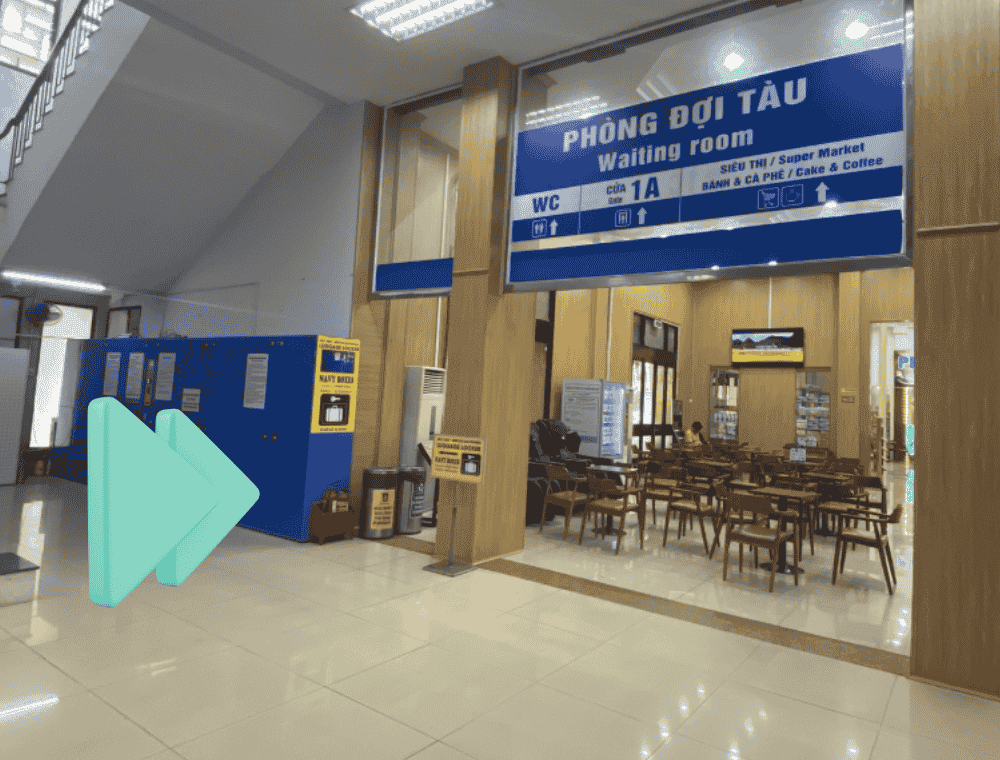Dịch vụ Luggage Locker Tại Ga Hà Nội