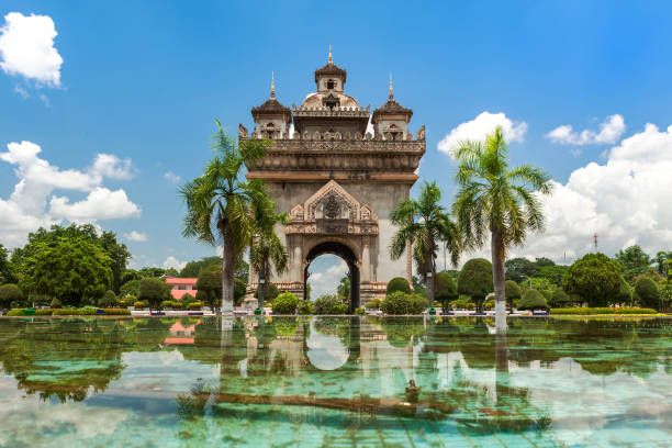 Patuxai Monument In Vientiane, travel destination and place of interest in Laos .jpeg