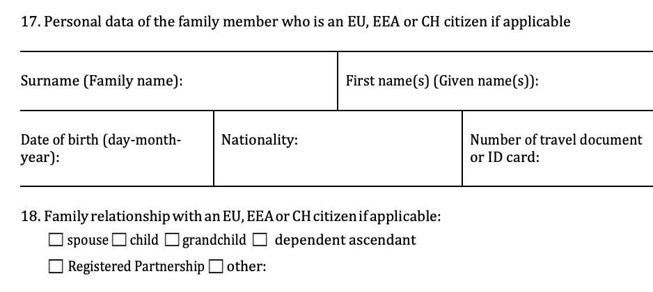 Iceland Schengen Visa EU family