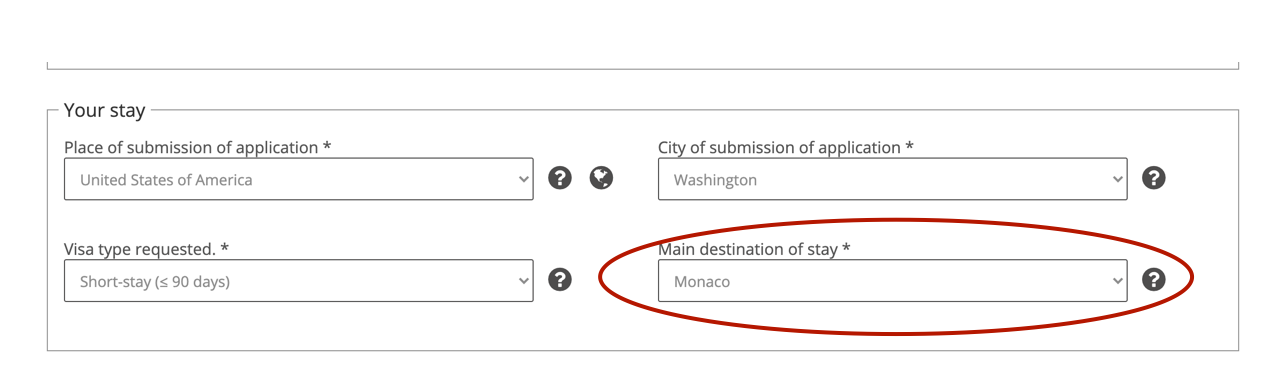 Monaco Vias Application