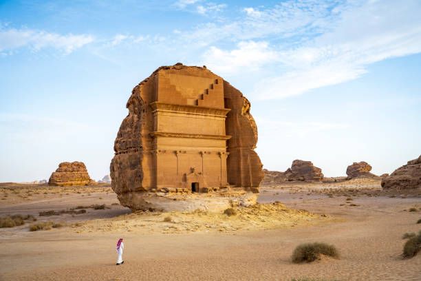 Tomb of Lihyan, son of Kuza, in northwestern Saudi Arabia