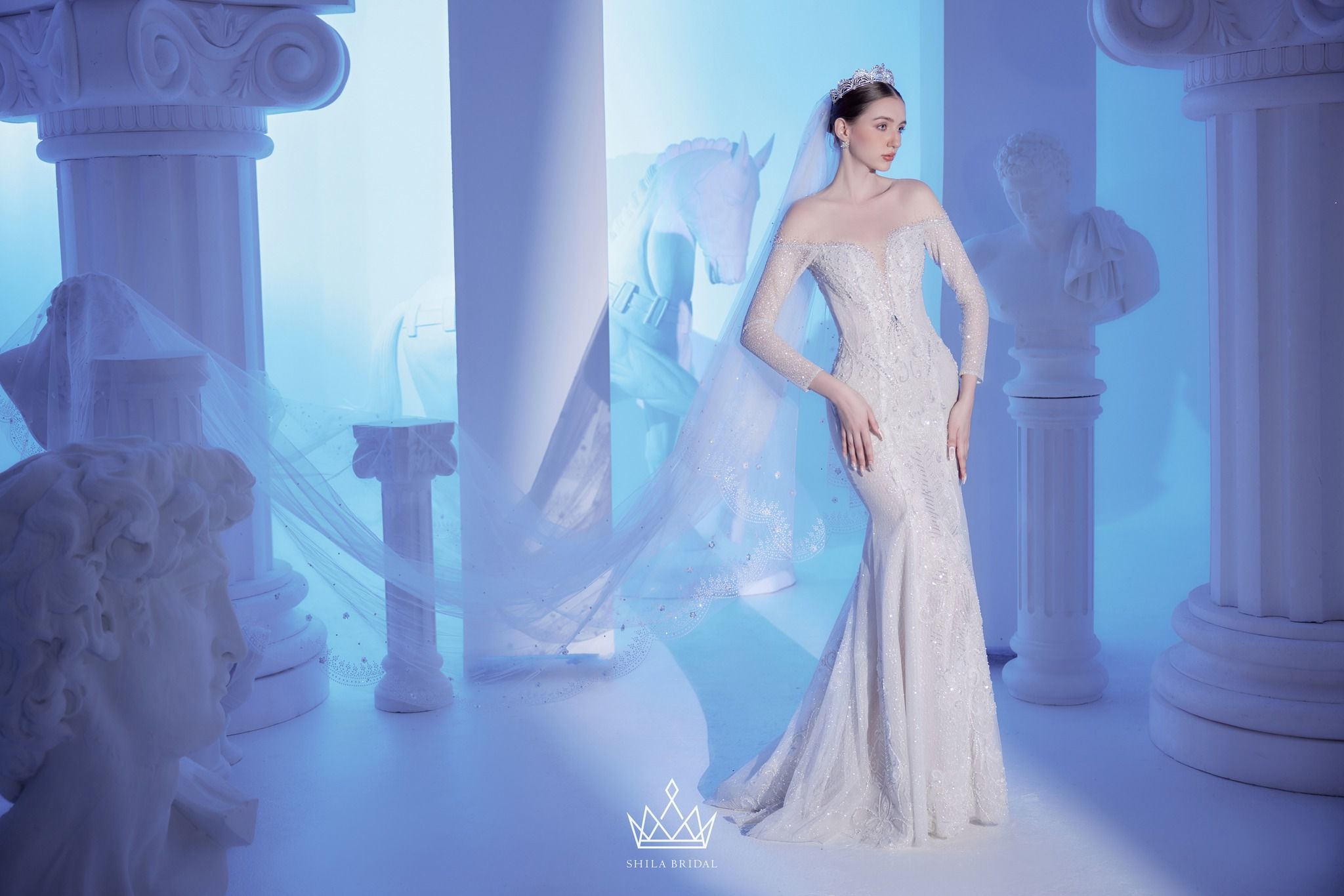 Hóa thân công chúa trong chiếc váy cưới nhà Shila Bridal