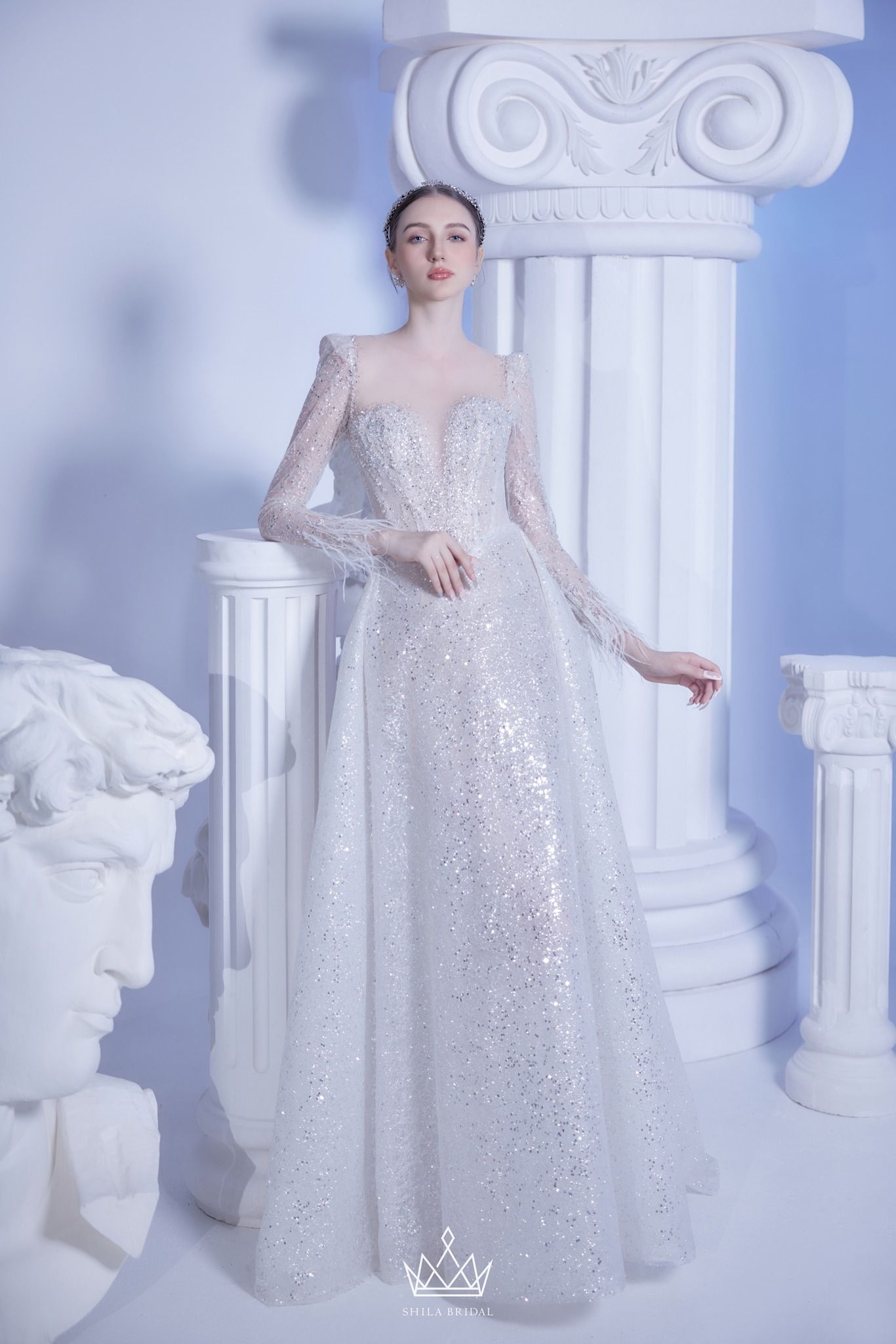 Hóa thân công chúa trong chiếc váy cưới nhà Shila Bridal