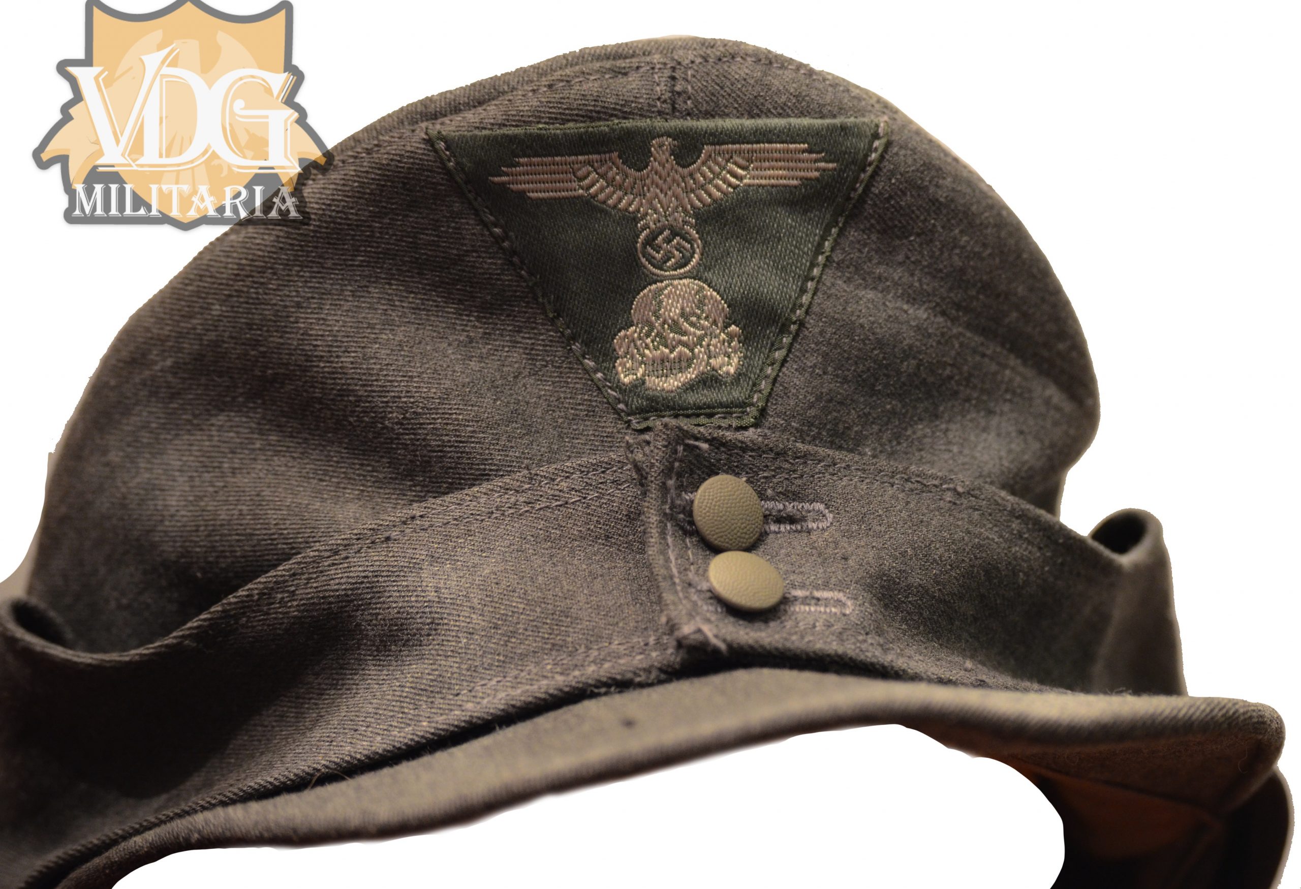 WW2 German Waffen-SS M43 Field Cap Size 61