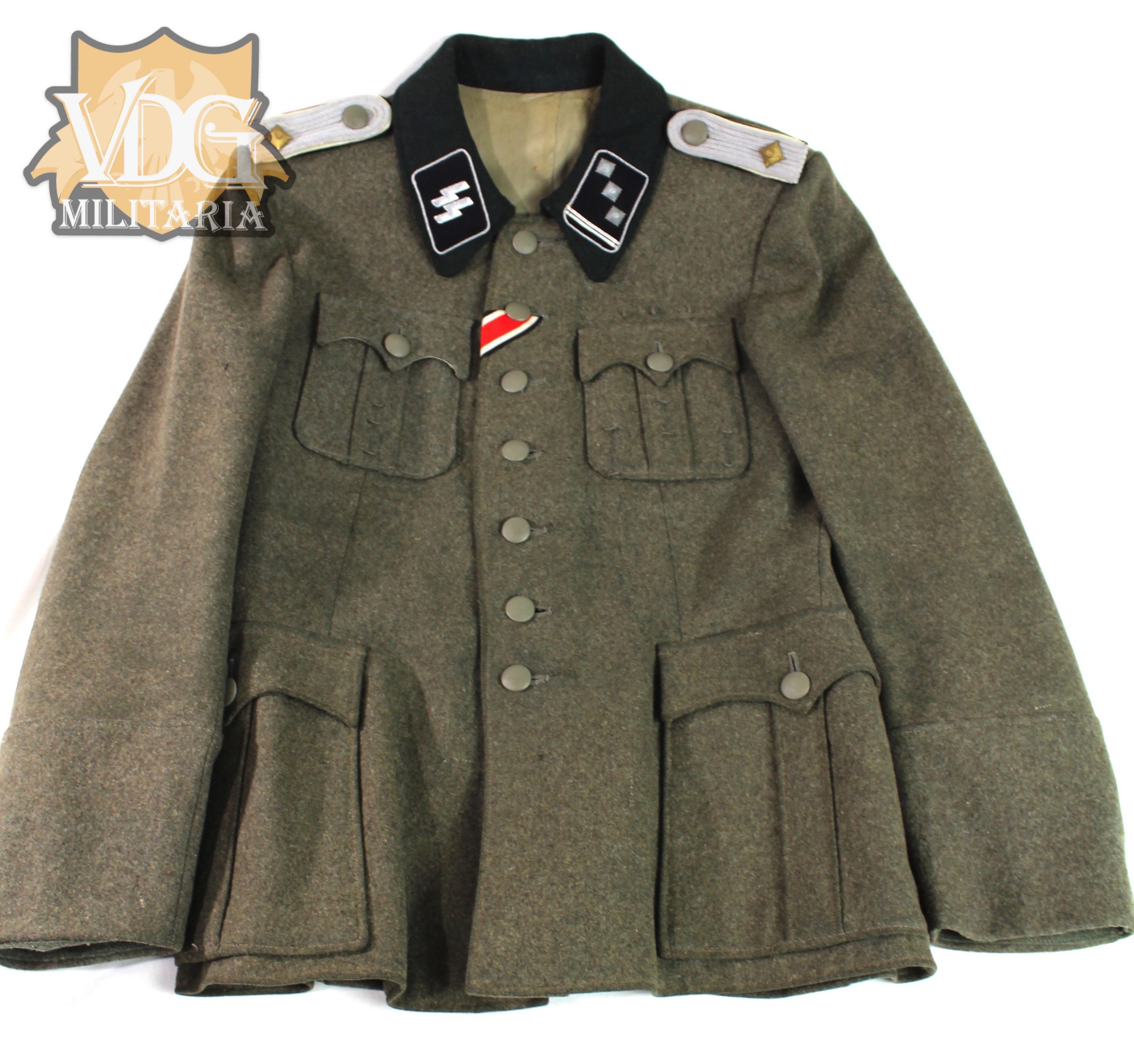 WW2 German Waffen-SS Obersturmführer Officers Jacket