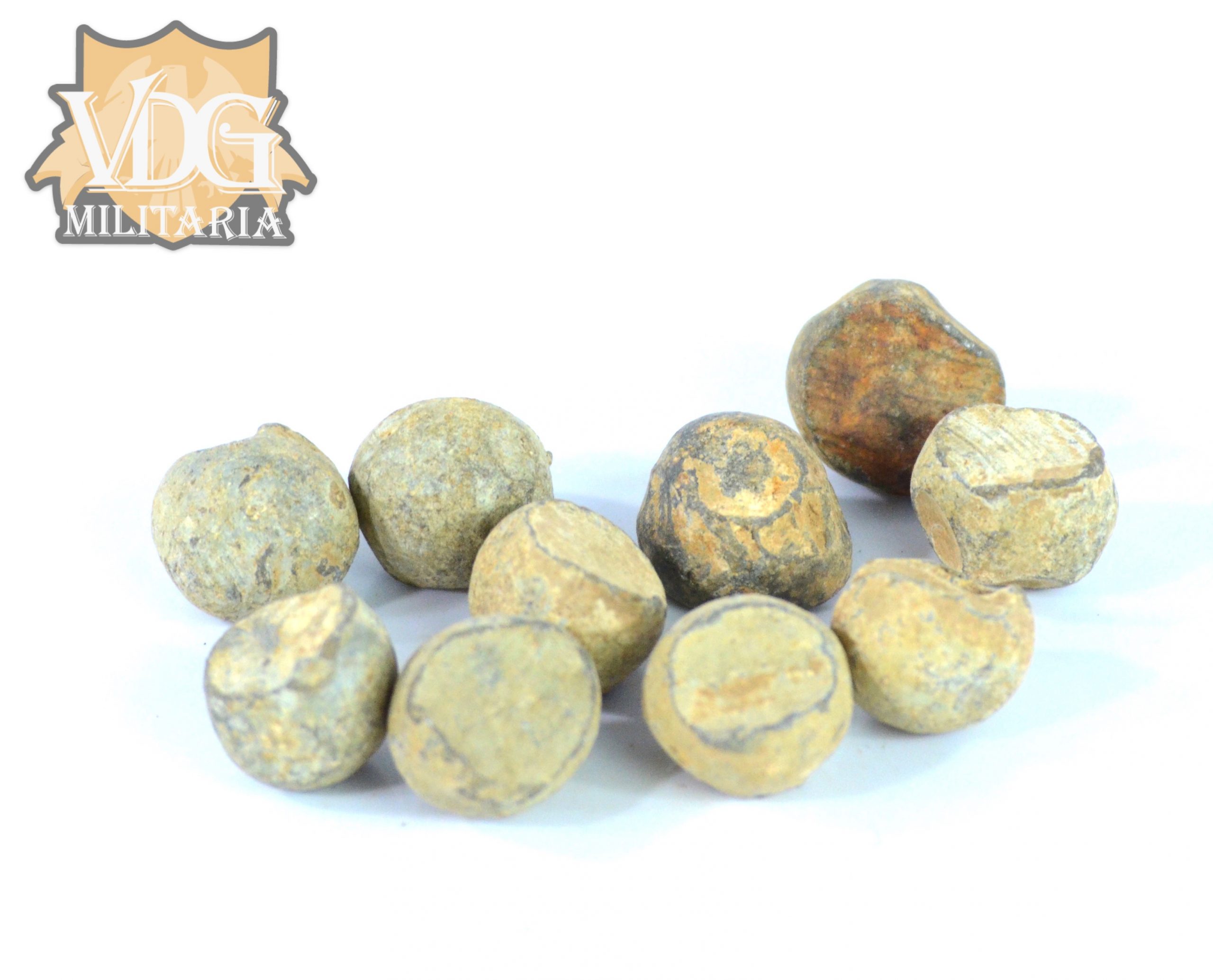 WW1 Fired Artillery Shrapnel Balls