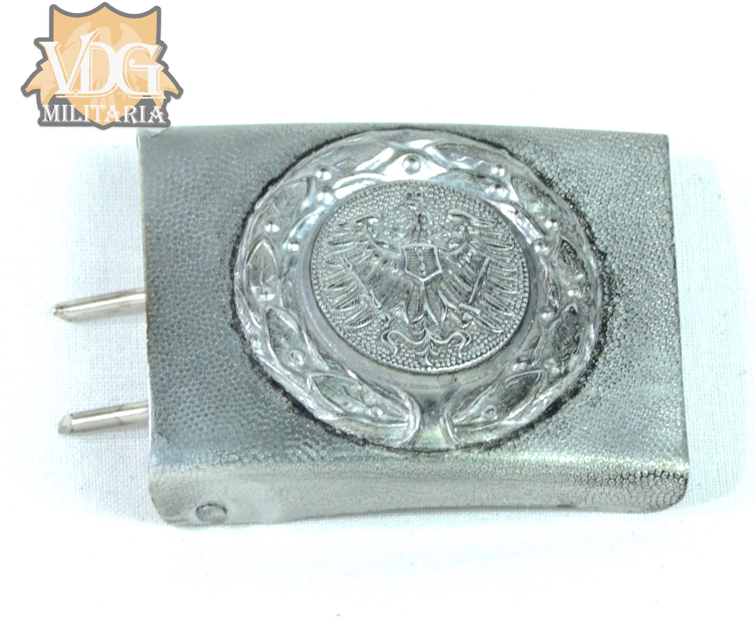 Post WW2 German Aluminum Belt Buckle