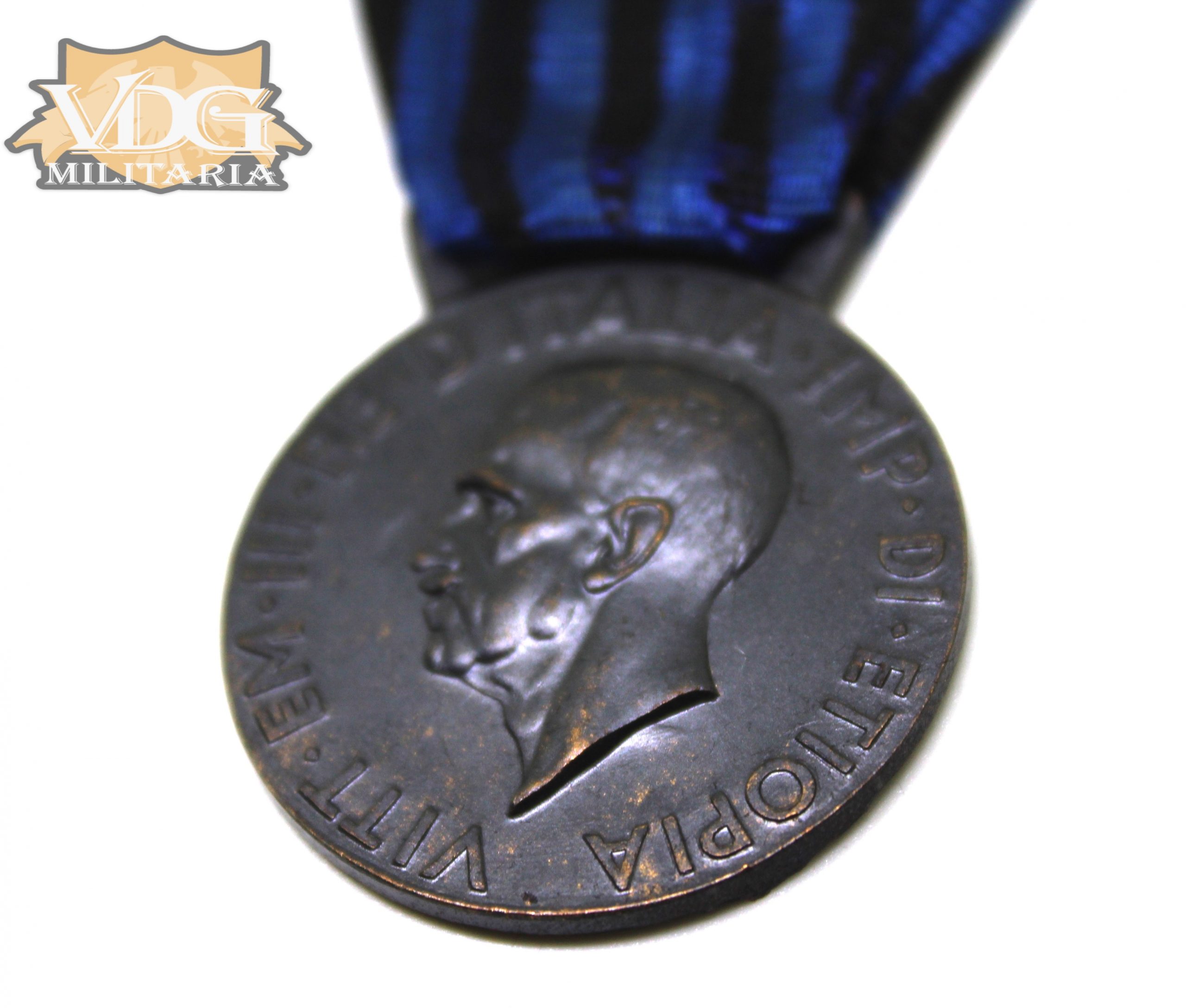 WW2 Era Italian 1936 Ethiopian Campaign Medal