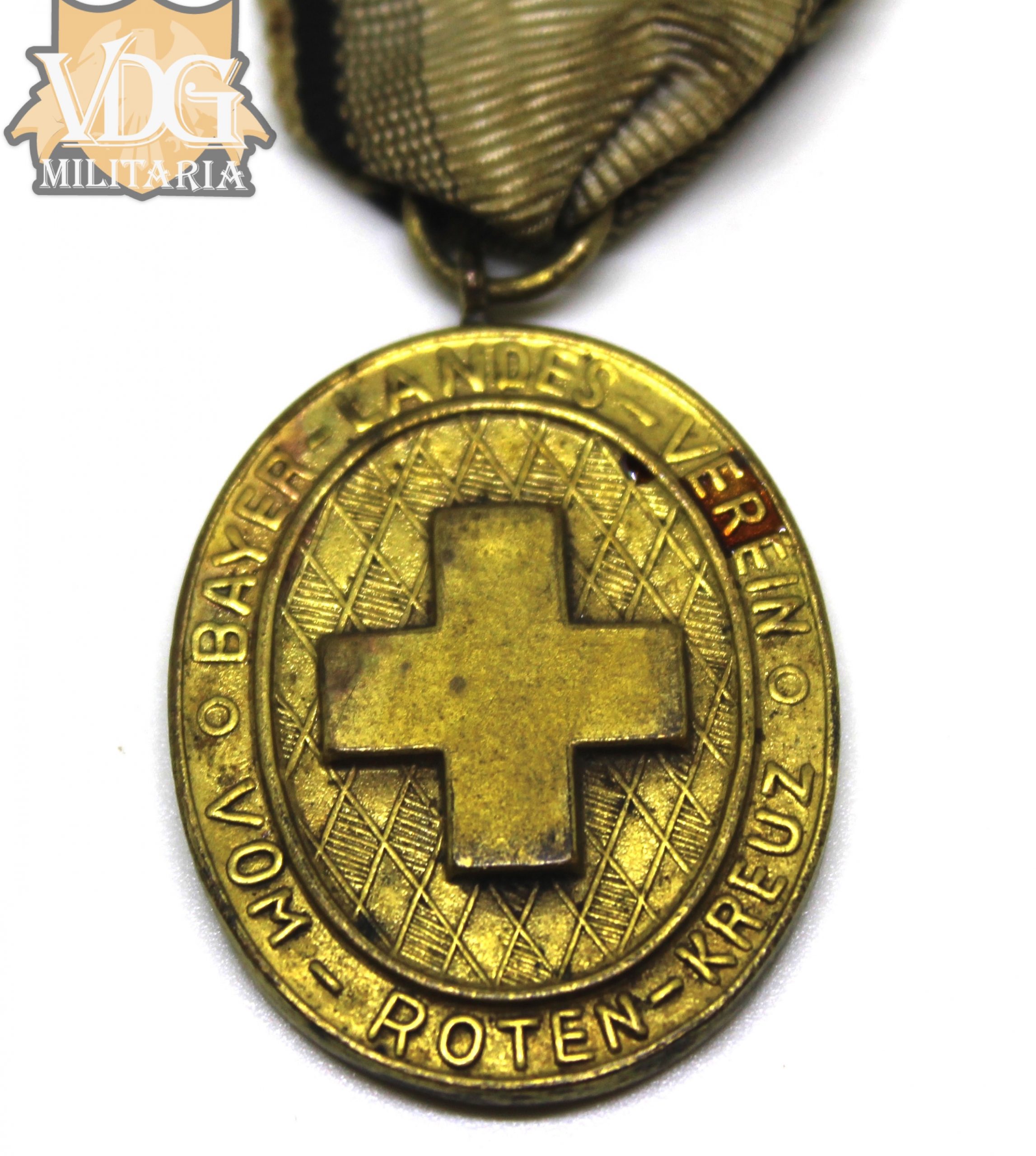WW1 German Bavarian Red Cross Medal 1914-1918