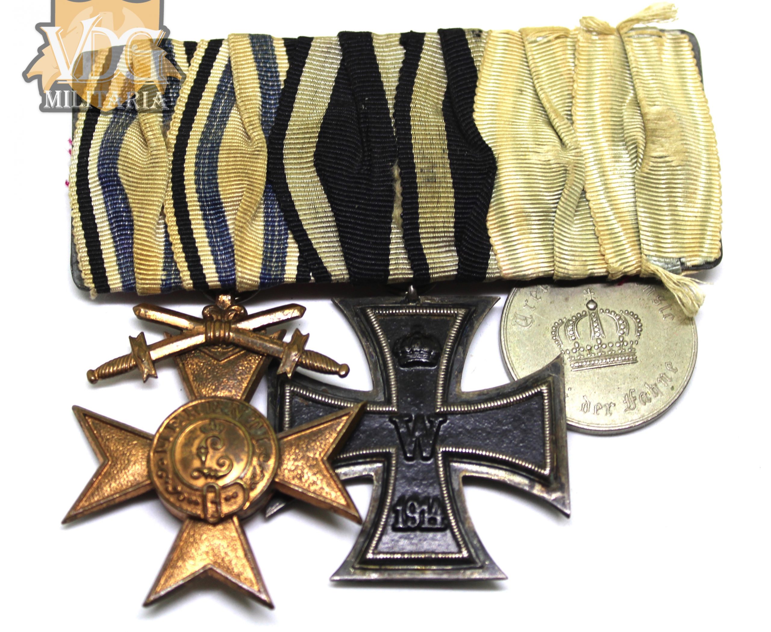 WW1 German Bavarian Medal Bar
