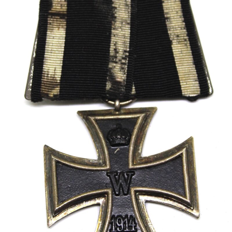 WW1 German Parade Mounted 1914 Iron Cross Second Class EK2