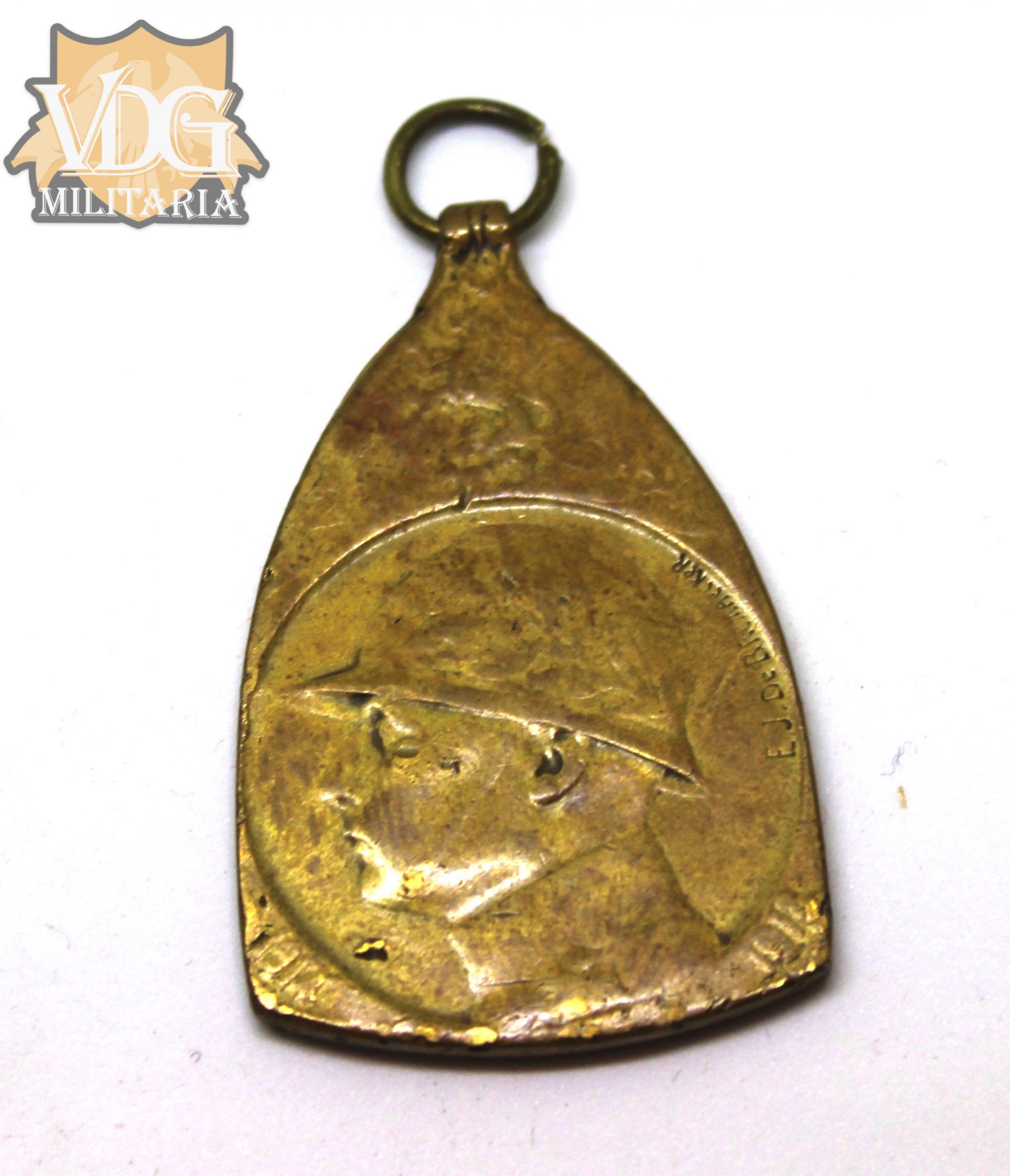 WW1 Kingdom of Belgium 1914-1918 Commemorative Medal (Médaille Commémorative de la Guerre 1914–1918)