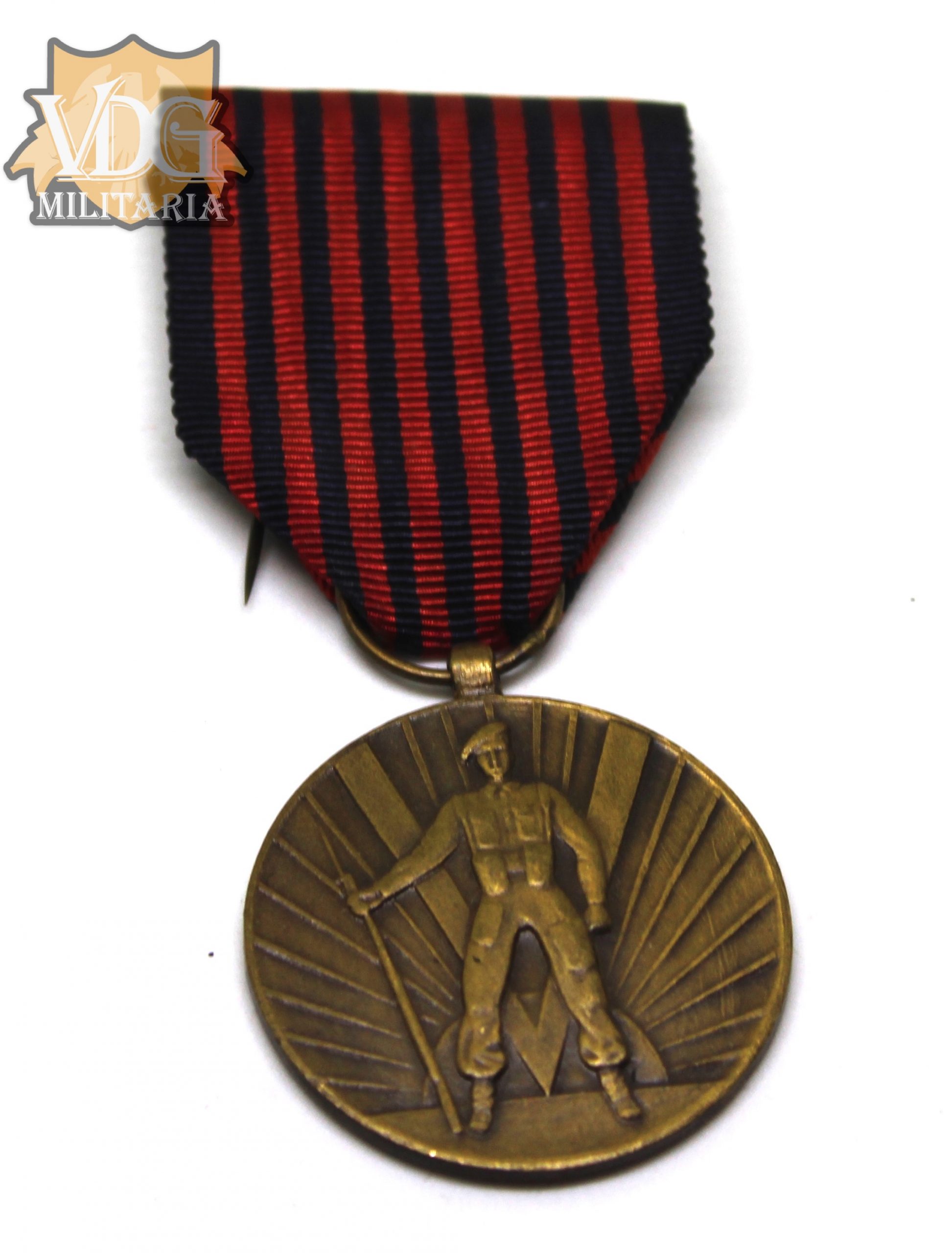 WW2 Kingdom of Belgium Volunteer's Medal 1940–1945