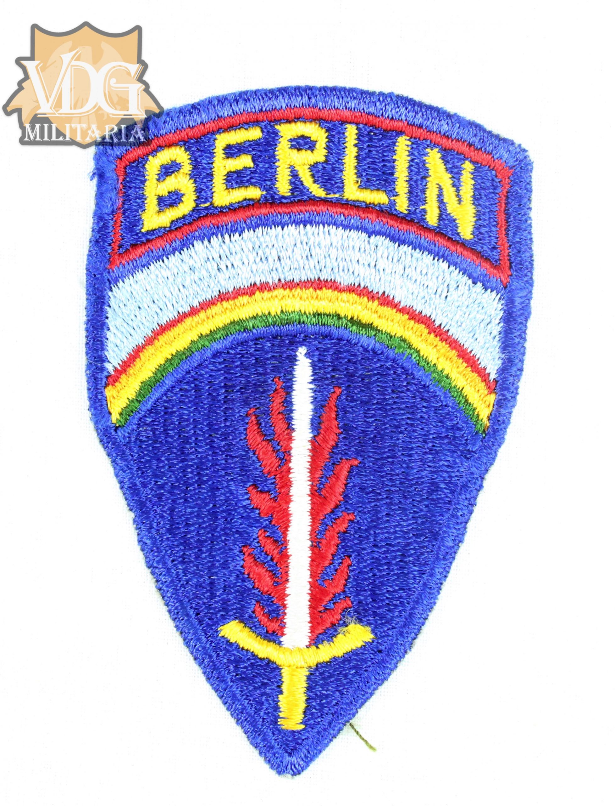US Army Europe "Berlin Brigade" SSI Patch Insignia