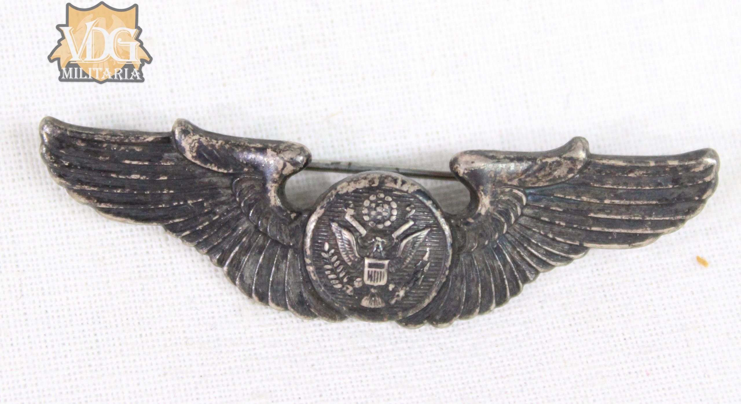 WW2 US Army Air Force Air Crew Wings-Pinback