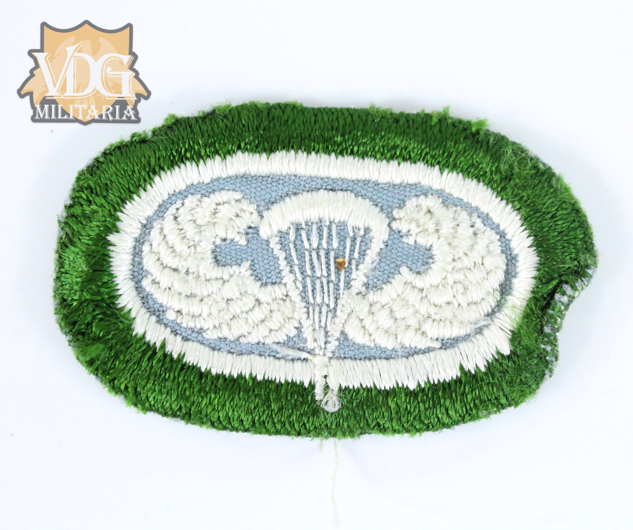 WW2 Era US Army 11th Airborne 511th Paratrooper Regiment Oval with Jump Wings