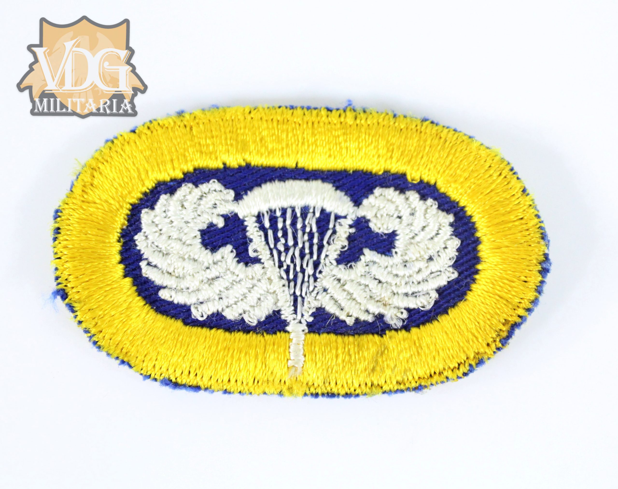 WWII Era 82nd Airborne 504 Para Infantry With Jump Wings Oval