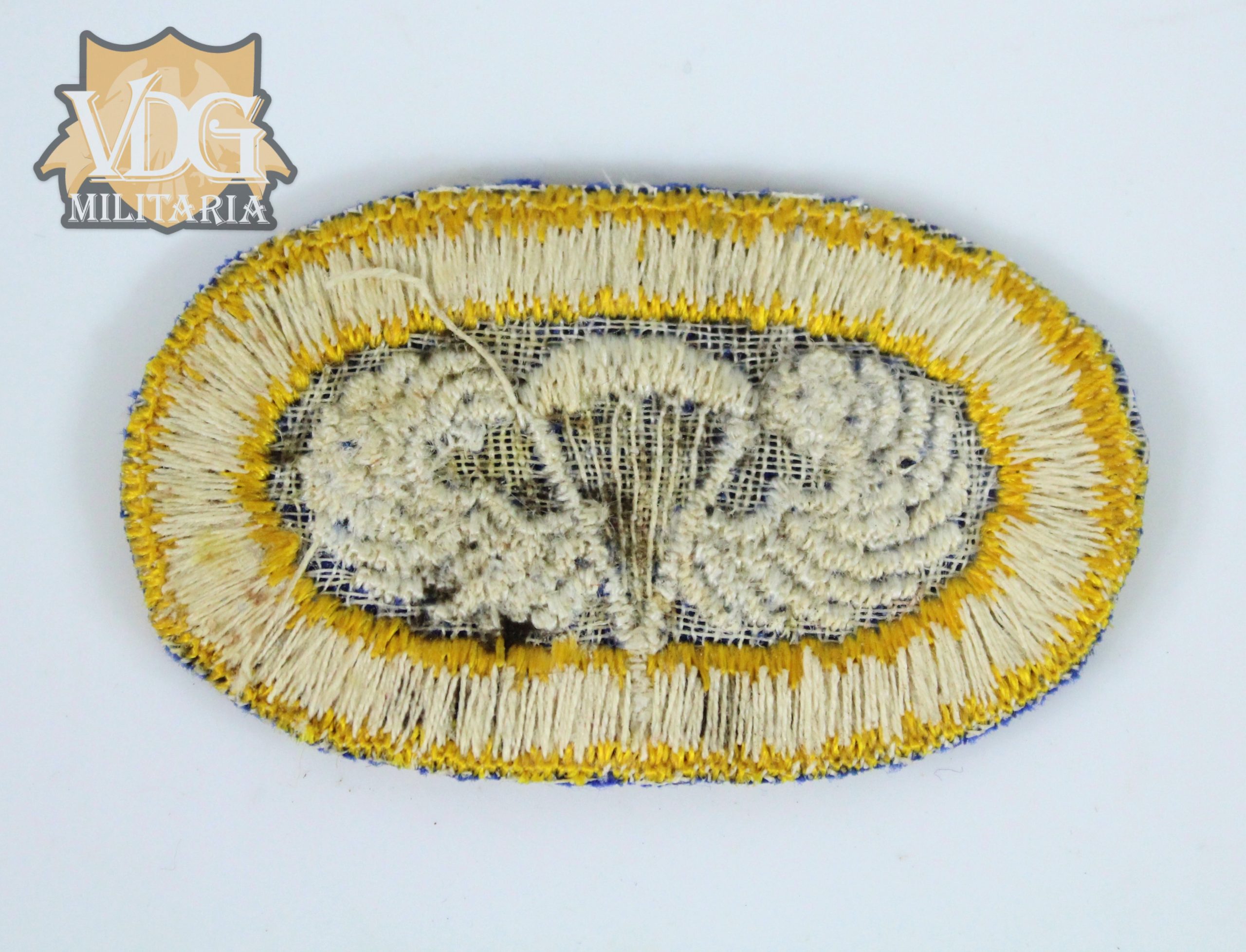 WWII Era 82nd Airborne 504 Para Infantry With Jump Wings Oval - Image 2