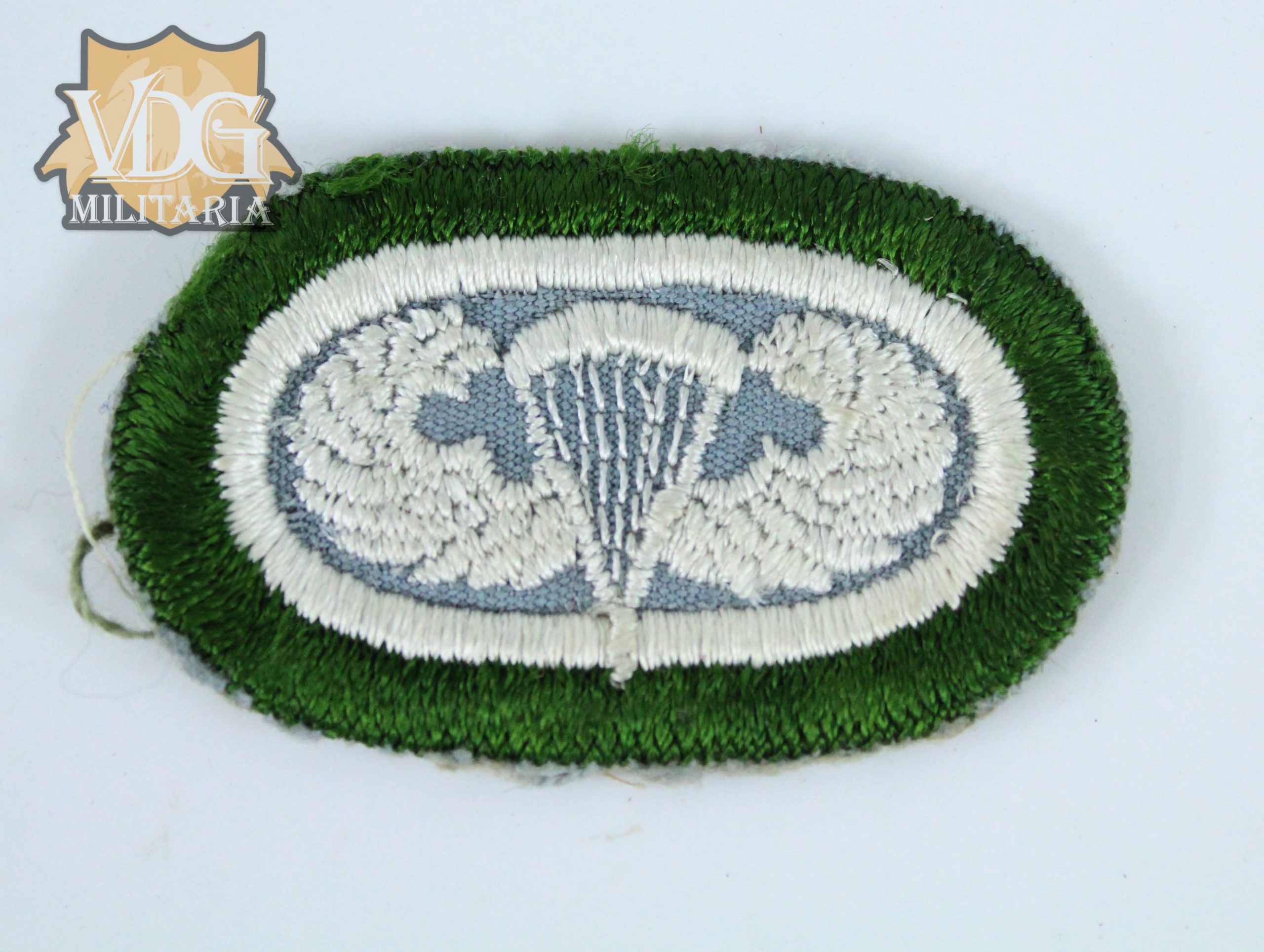 WW2 Era US Army 11th Airborne 511th Paratrooper Regiment Oval with Jump Wings