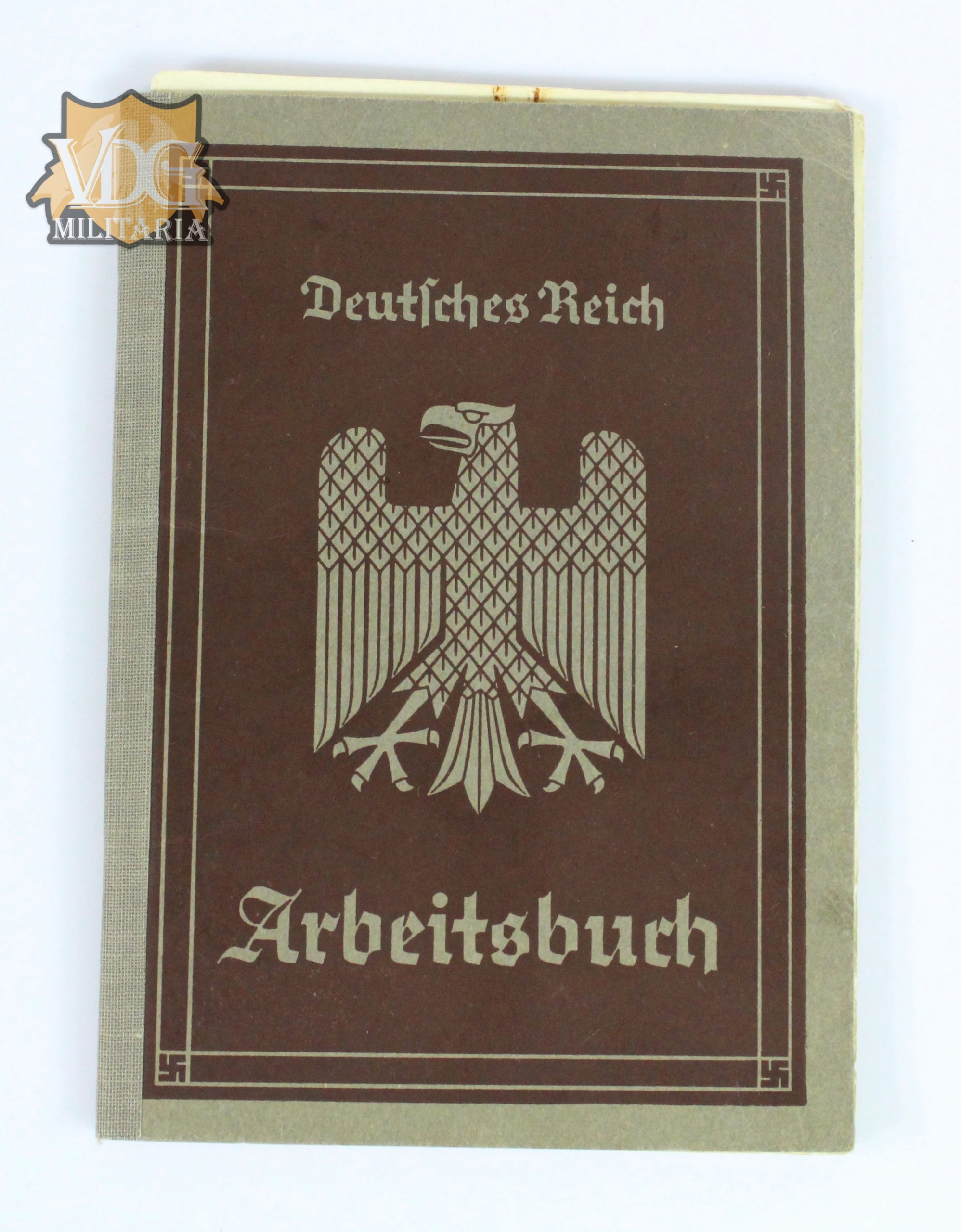 WW2 German Deutches Reich Arbeitsbuch 1936