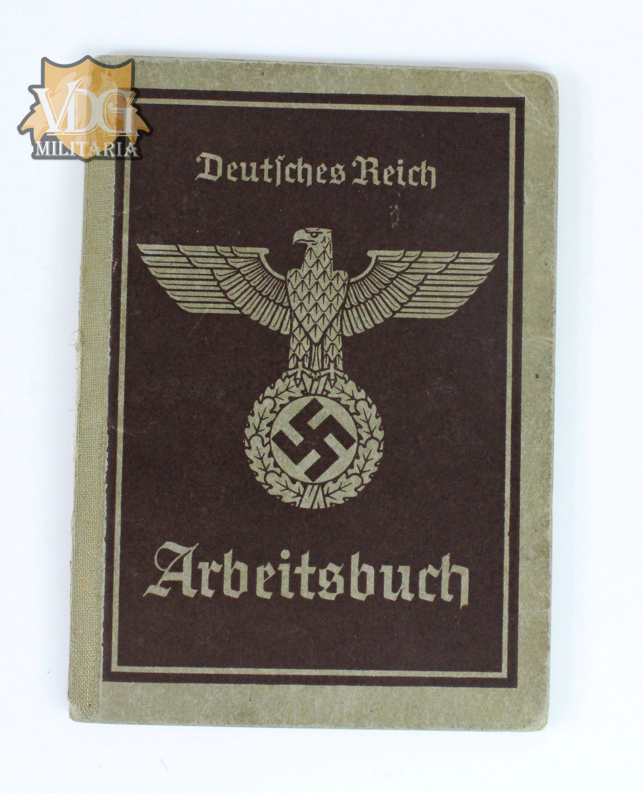 WW2 German Deutsches Reich Arbeitsbuch-1938