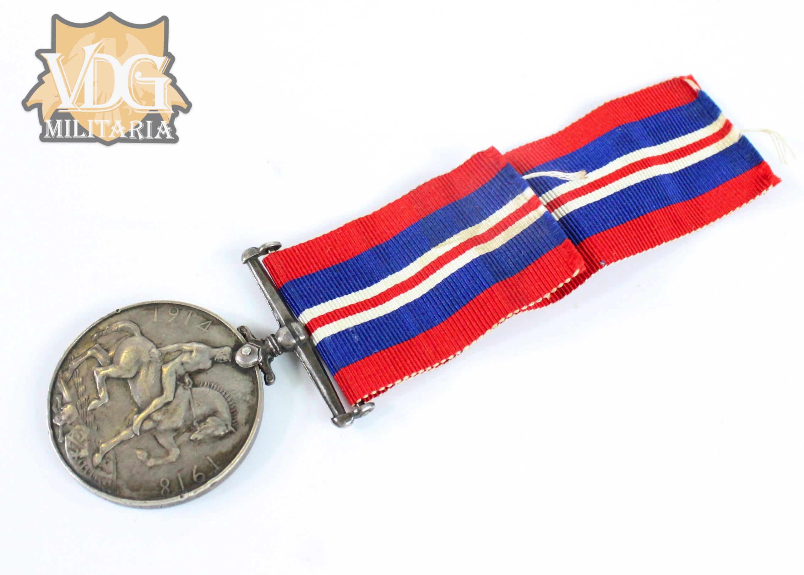 WW1 British War Medal 1914-1918 King George - Image 4
