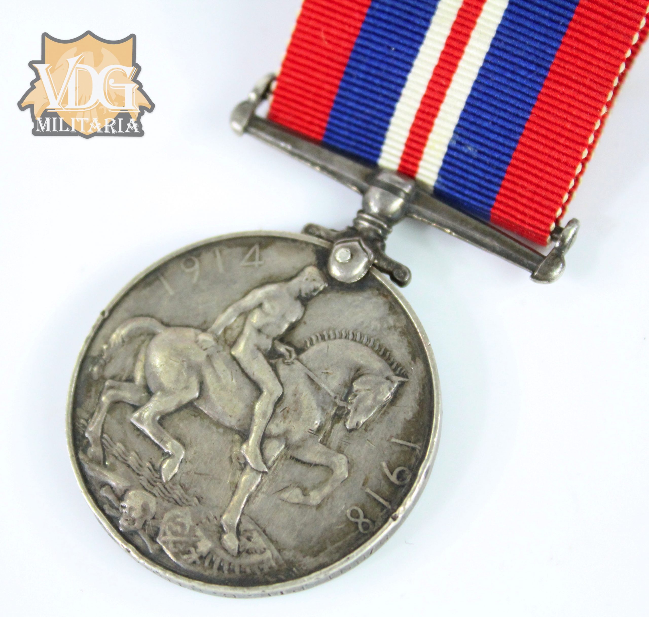 WW1 British War Medal 1914-1918 King George - Image 7