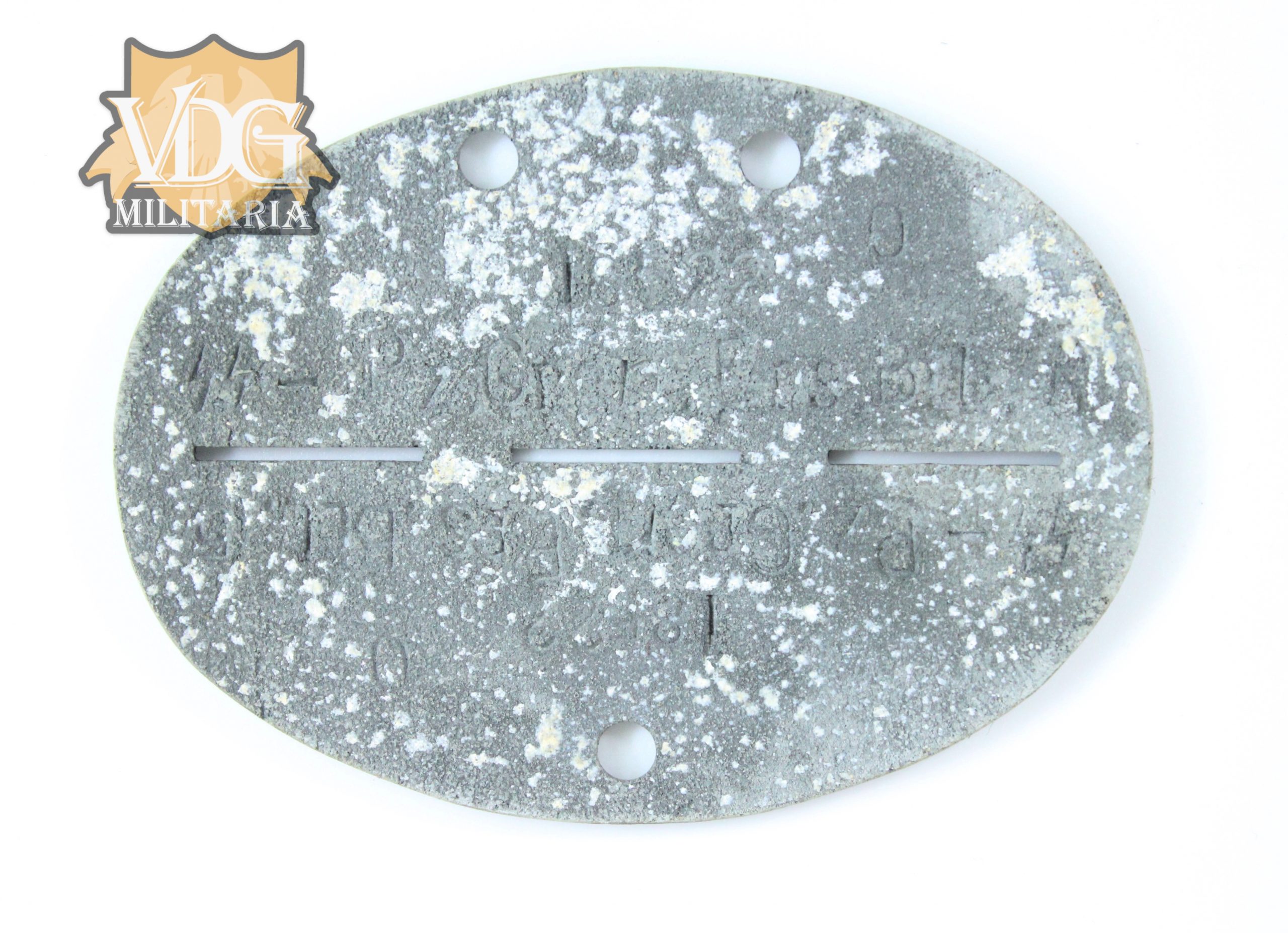 WW2 German Waffen-SS SS-PZ. Gren. Ers. Btl. 3 Identification Disc