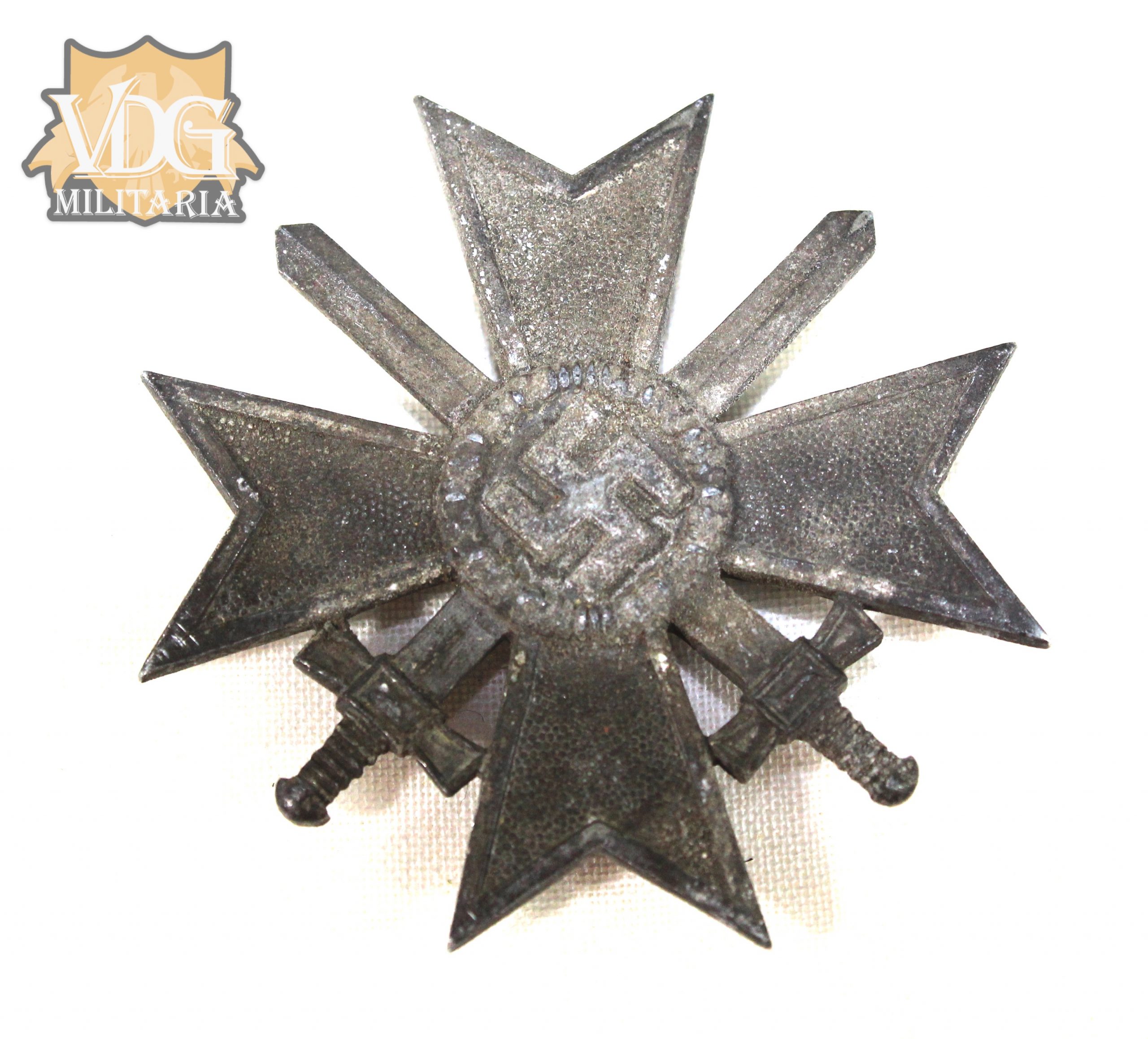 WW2 German 1st Class War Merit Cross with Swords-MM 3 Wilhelm Deumer