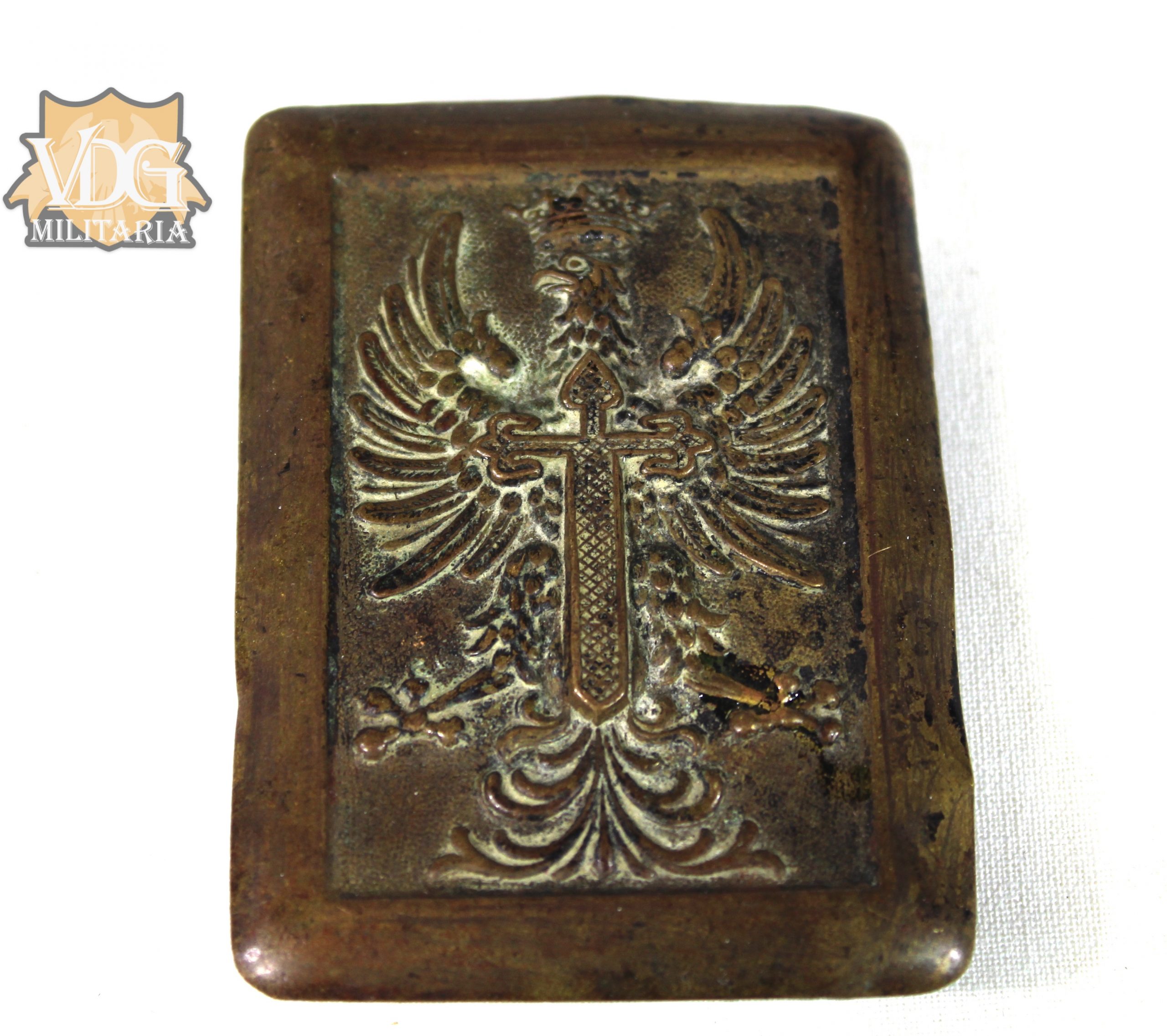 WW2 Era Nationalist Spain Officers Belt Buckle