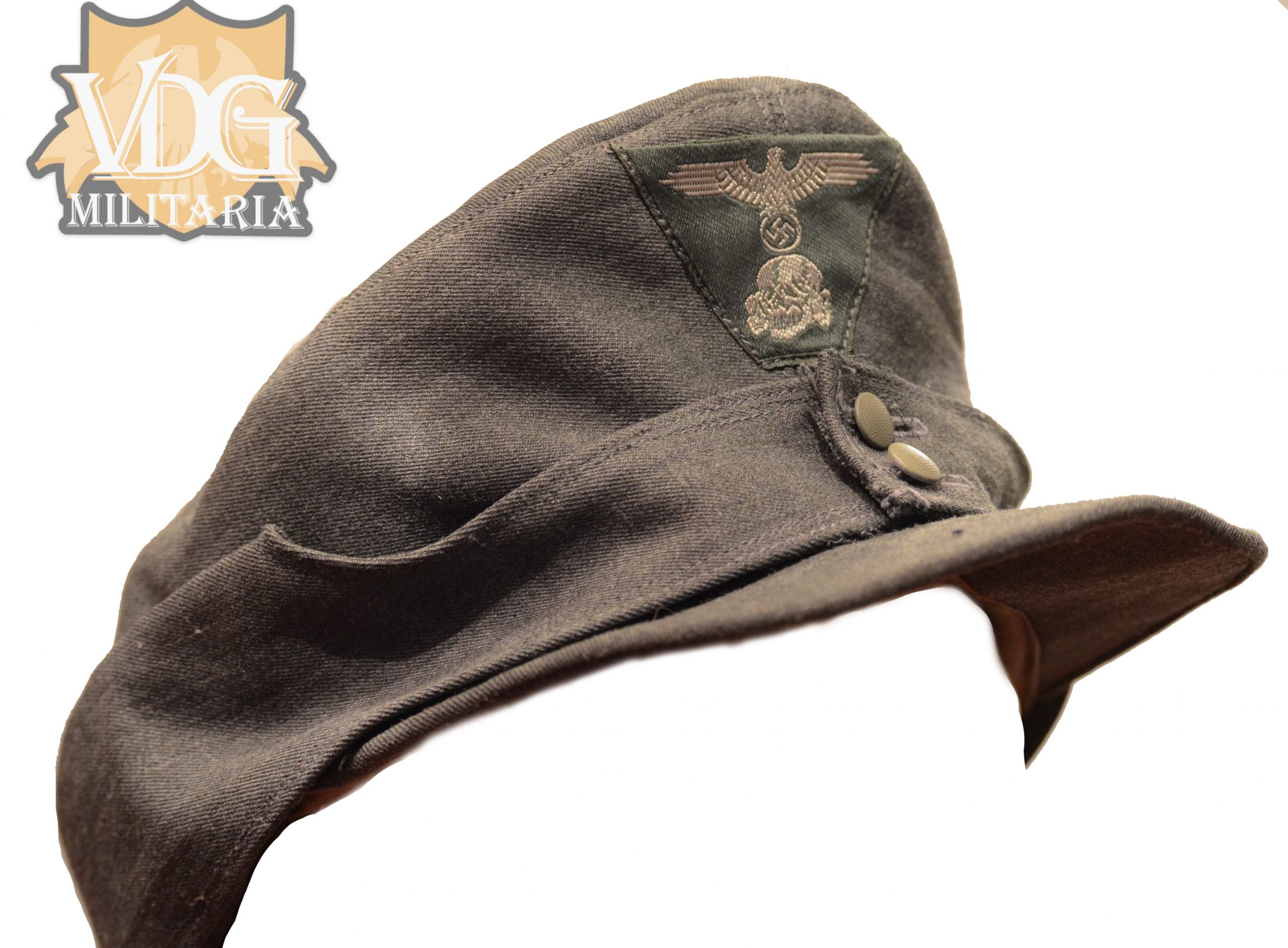 WW2 German Waffen-SS M43 Field Cap Size 61 - Image 2
