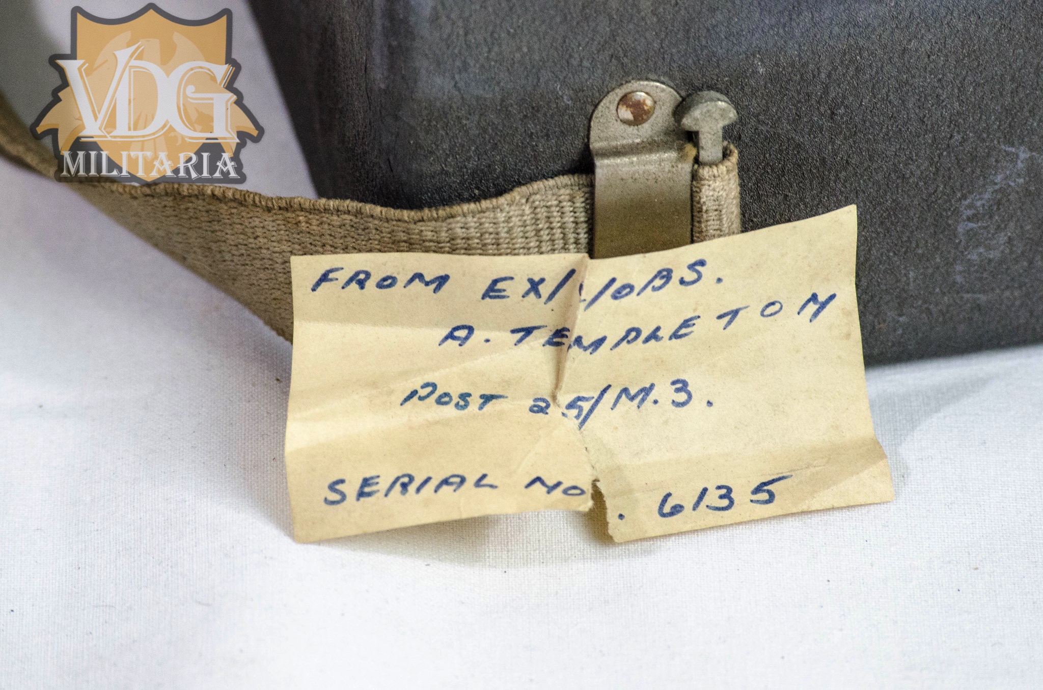 WW2 British RAF Ross of London 5x40 Night Binoculars Stamped x5 Bino Prism MkIV No7180 and 6E/383 B under with Case - Image 3