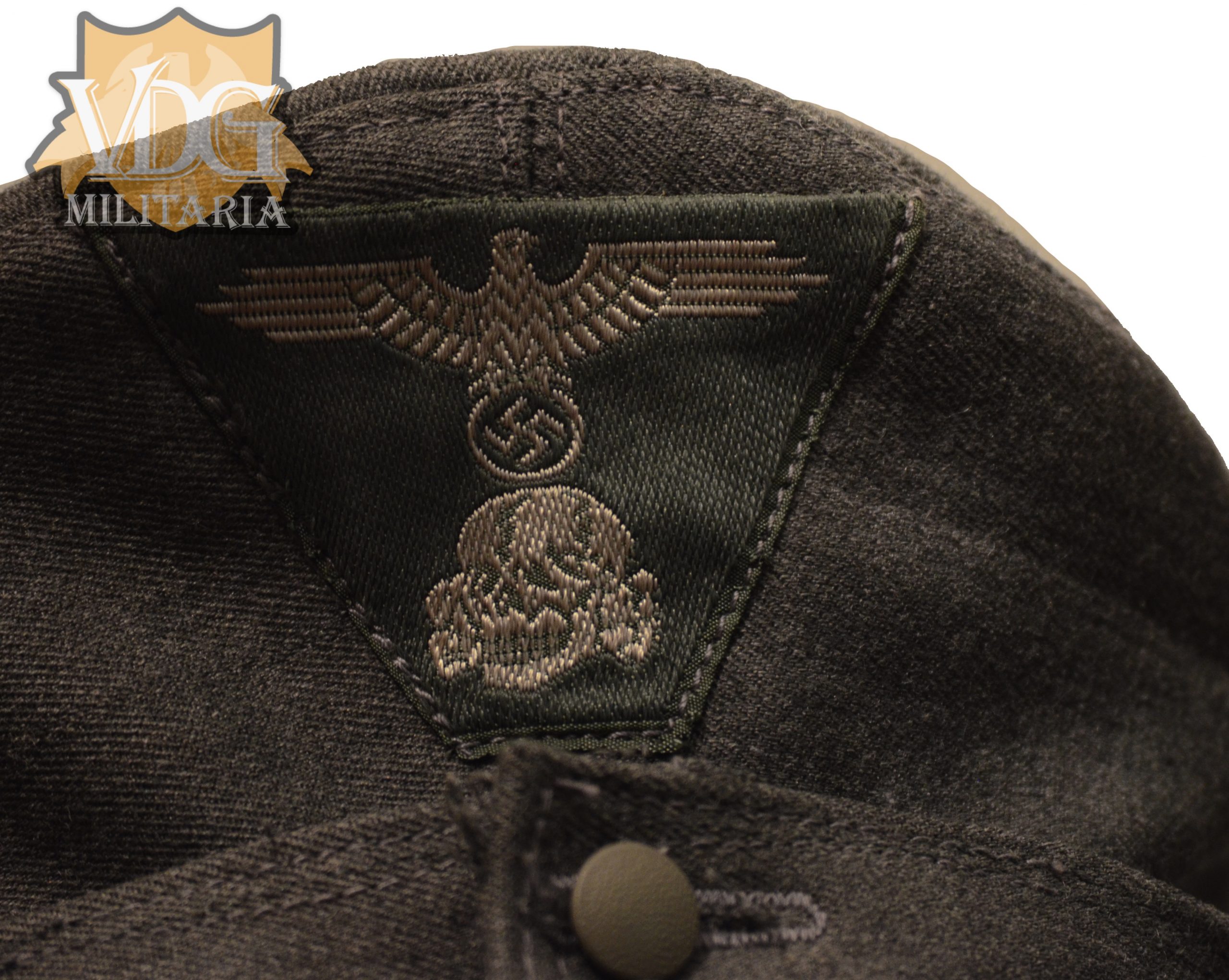 WW2 German Waffen-SS M43 Field Cap Size 61 - Image 4