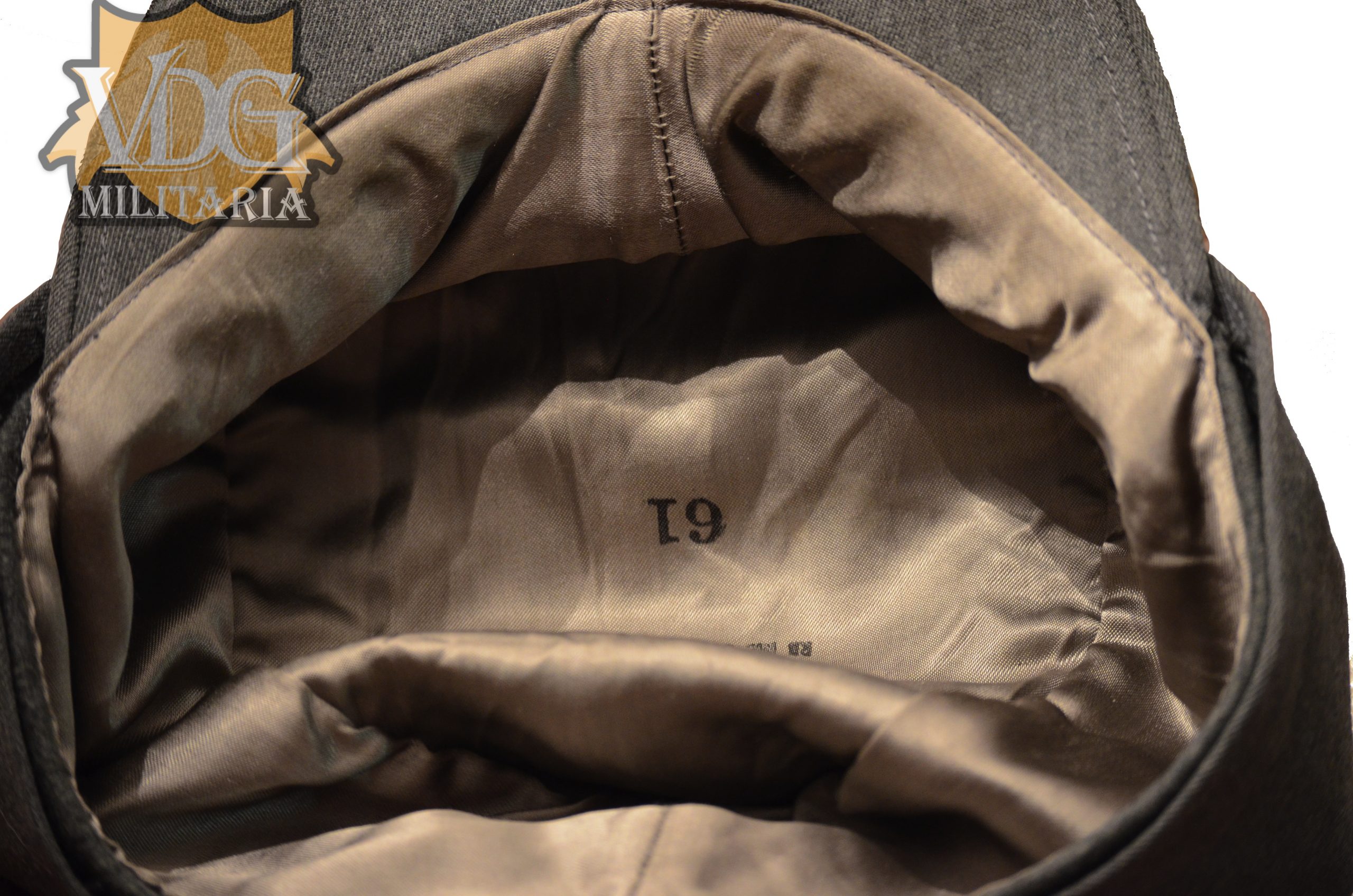 WW2 German Waffen-SS M43 Field Cap Size 61 - Image 10