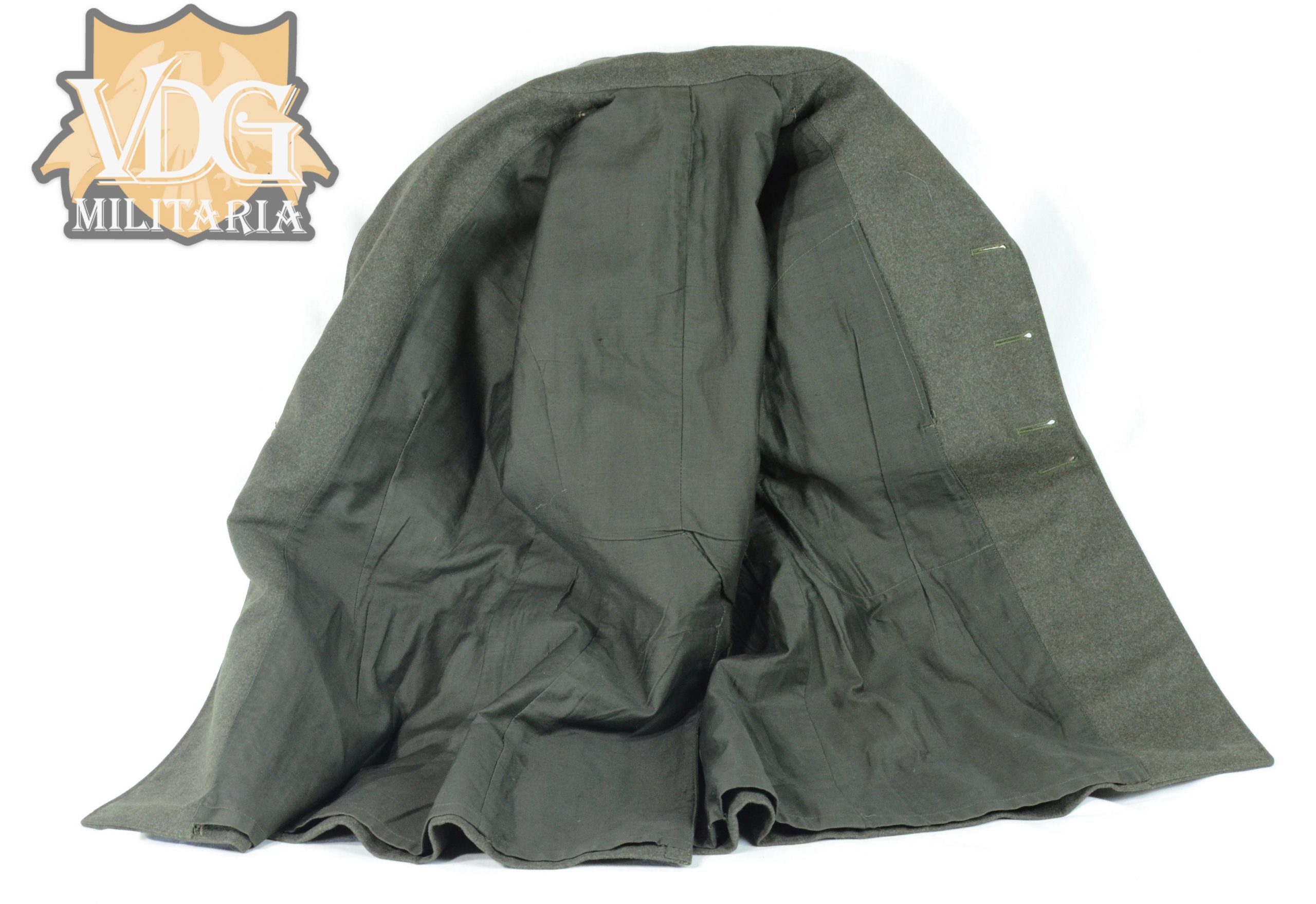 WW2 USMC Blooded 1st Guadalcanal Patched Dress Jacket with Awards - Image 12