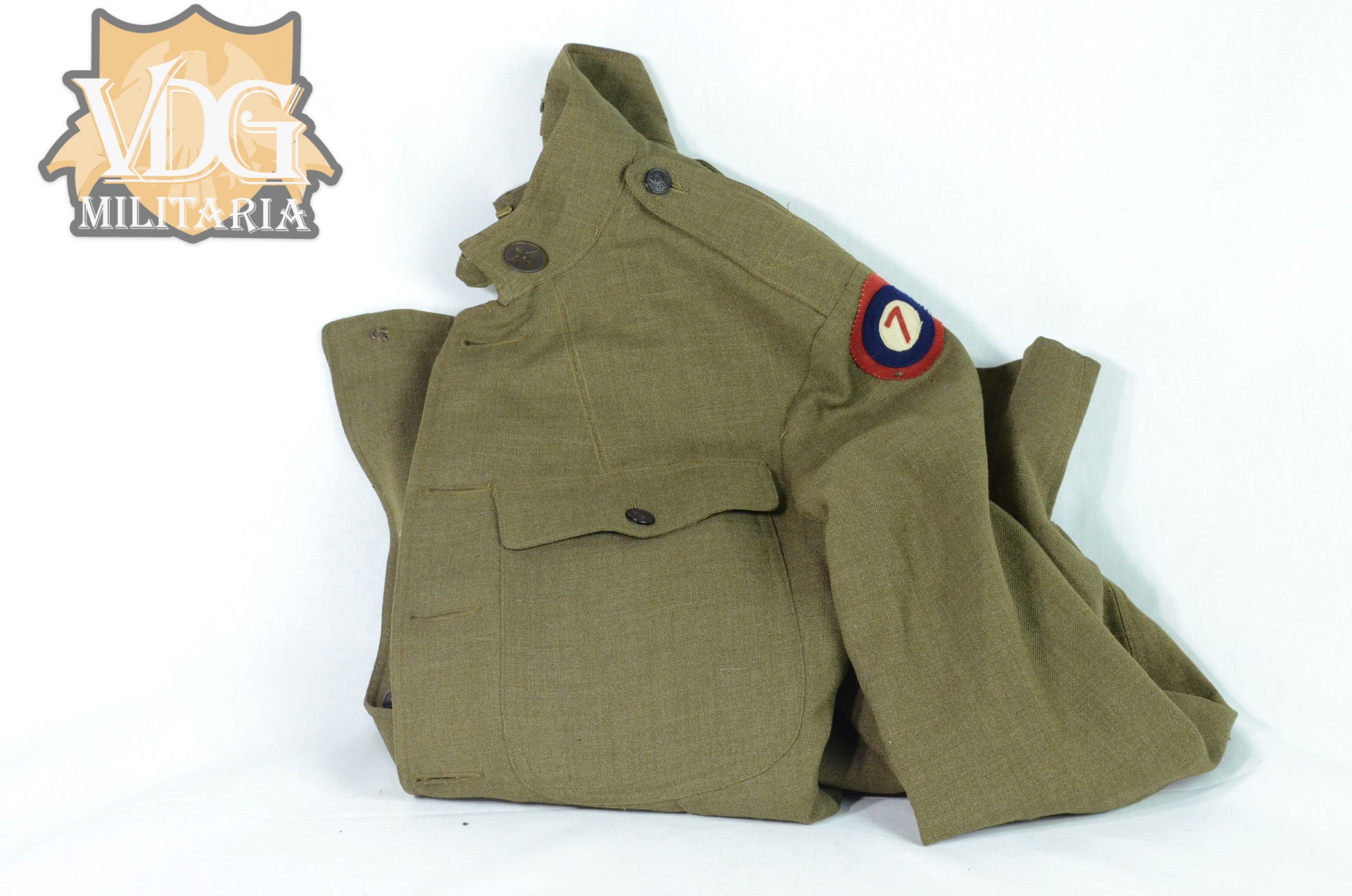 WW1 US 7th Aviation Squadron Jacket - Image 13